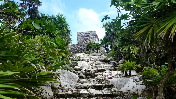Steps leading to Temple of the Wind